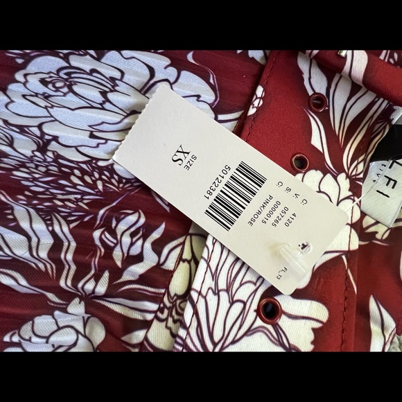 anthropologie delfi collective carlyn pleated midi skirt xs nwt - Picture 6 of 7